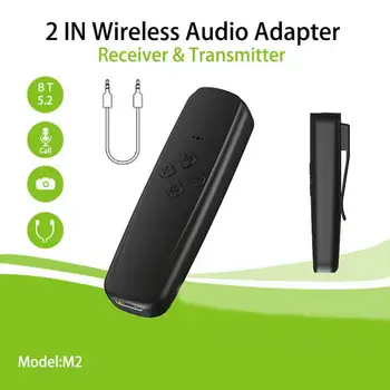 1 комплект аудиоприемника, HD-совместимый микрофон для разговора Без задержек, беспроводные аудиоприемники и передатчики 2-в-1