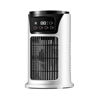 1 ШТ. Охладитель воздуха для домашнего общежития, настольный электрический вентилятор для студентов, небольшой ветряной офисный USB-вентилятор для охлаждения кондиционера