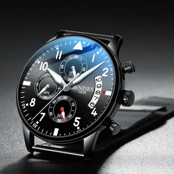 2023 Многофункциональные Персонализированные светящиеся водонепроницаемые часы Модные кварцевые часы для мужчин Спортивные мужские наручные часы montre homme