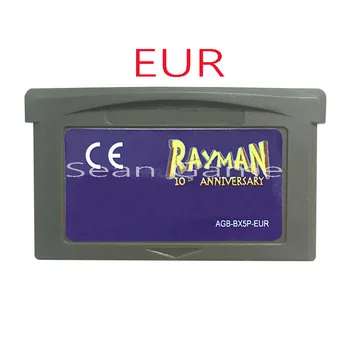 32-разрядная портативная консоль EUR, картридж для видеоигр, версия RA-MAN, первая коллекция