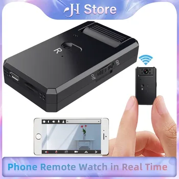 4K wlan МИНИ-камера наблюдения WiFi Облачная IP-камера Умная беспроводная видеокамера IP Hotspot HD ночного видения CCTV Video Small Cam