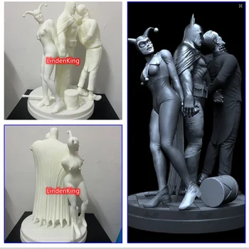 LindenKing 1/6 34 см Набор для 3D-печати Garage Kit GK Модель Фигурка неокрашенная Белая-Коллекции пленок для художников A276