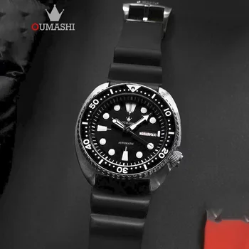 OUMASHI 42,5 мм nh36 мужские часы мужские парные часы механизм nh36 изготовленный на заказ циферблат сапфировое стекло 200 м водонепроницаемые часы