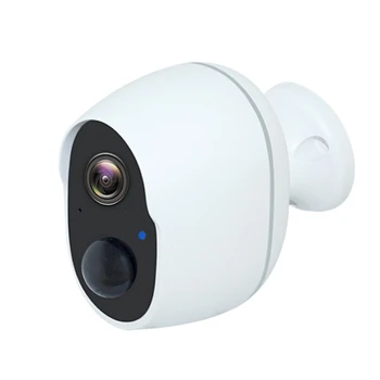 S1 с низким энергопотреблением 1080P Подключаемая Бесплатная камера наблюдения Беспроводной WiFi Удаленный монитор IP66 Водонепроницаемый Широкоугольный прибор ночного видения