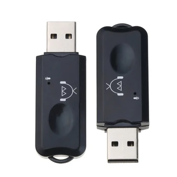 USB адаптер Bluetooth приемник Bluetooth Беспроводной аудио Музыкальный ключ с микрофоном Стерео адаптер для телевизора ПК Динамик Наушники