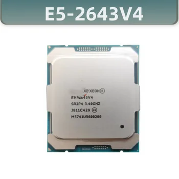 Xeon E5-2643V4 3,4 ГГц 6-Ядерный 20M Smart Cache 135 Вт Процессор CPU LGA2011-3 для материнской платы x99