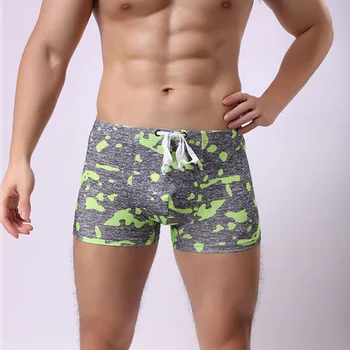 Y231 sungas de praia homens 2017 сексуальные мужские купальники для геев камуфляжные плавки шорты мужские купальники с низкой посадкой купальник
