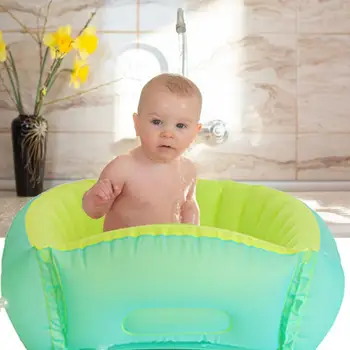 Детская ванночка Надувная ванна портативная ванночка для купания младенцев и малышей Нескользящая дорожная ванна Детский душ для бассейна малышей