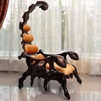 Дизайнерское кресло в итальянском стиле, креативное кресло scorpion из стекловолокна, персонализированное кресло для отдыха на вилле в отеле