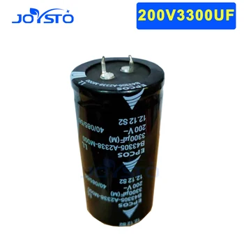 Емкость Бычьего рога 200V 3300UF алюминиевый электролитический конденсатор размером 35*60 мм 20%