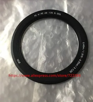 Запчасти для ремонта объектива Sony FE PZ 28-135 мм F4 G (SELP28135G), Переднее кольцо с логотипом, кольцо с параметрами