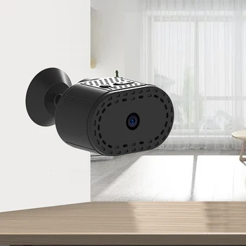 Интеллектуальная камера Prime V5 Беспроводной WiFi Удаленный монитор Датчик безопасности HD Сетевая домашняя камера Офисное видео в реальном времени Портативная маленькая