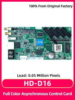 Карта управления асинхронным полноцветным светодиодным дисплеем HD-D16 в режиме WiFi может использоваться для светодиодных модулей RGB HUB75