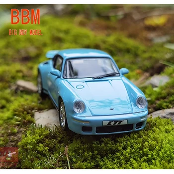 Литье под давлением в масштабе 1/64 RUF SCR Коллекция легкосплавных моделей автомобилей 2018 Украшения Игрушки для мальчиков Подарки для детей