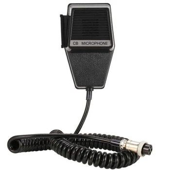 Микрофон CB для мобильного радио с антенной, 4-контактный