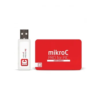 МИКРОЭЛЕКТРОНИКА MIKROE-736 Compiler, USB-ключ, PIC, узел заблокирован, Windows, 1 лицензия