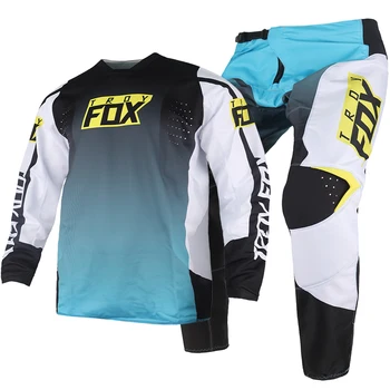 НОВЫЙ гоночный костюм MX / ATV Мужской MX Offroad 180 Leed, трикотажные брюки для мотокросса для взрослых, комбинированный комплект снаряжения