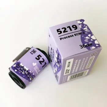 Новый продукт 5219 135 Color Cinema Film Light Roll 500T 36 ECN2 Подходит для пленочных фотоаппаратов Kodak (срок годности: декабрь 2024)