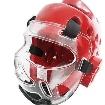 Практичная защитная пленка для лица, прозрачный тактический шлем, Износостойкая Двойная защита, защитный чехол для лица для тактического шлема для каратэ