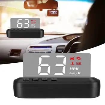 Прочное зеркало для вождения GPS HUD Автоэлектронные Аксессуары Измерение пробега Проектор скорости автомобиля Головной дисплей