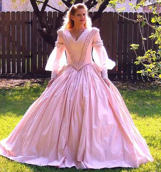 Северный и Южный костюм Мадалин для косплея, праздничное платье гражданской войны 1860-х, розовое свадебное платье, викторианский праздничный костюм