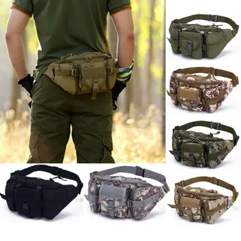 Универсальная Тактическая мужская поясная сумка, военный рюкзак для кемпинга, пешего туризма, набедренная сумка на пояс