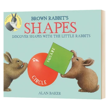 Фигурки коричневого кролика, детские книги для детей 3, 4, 5, 6 лет, английская книжка с картинками, 9780753473269