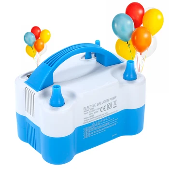 Электрический насос для воздушных шаров ЕС, надувная машина Globos с двумя соплами, воздуходувка для воздушных шаров для вечеринки, арка и колонна из воздушных шаров